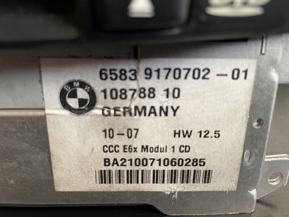 REPARAÇÃO Bmw ccc profissional Lci radio gps E60 E61