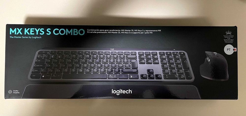 LOGITECH Teclado MX Keys S e Rato MX Master 3S