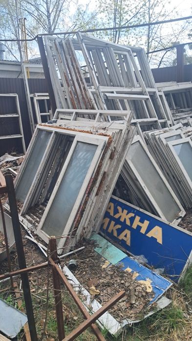 Окна б/у больших размеров