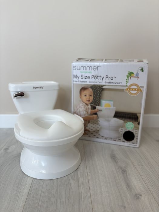 Nocnik dziecięcy toaleta interaktywna dla dziecka Ingenuity My Size Potty Pro