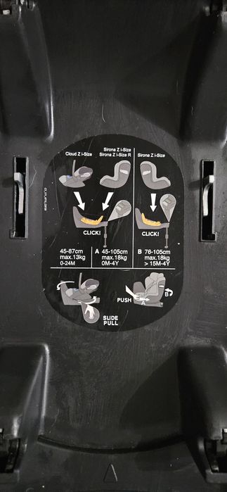 Isofix  cybex ovo/cadeira