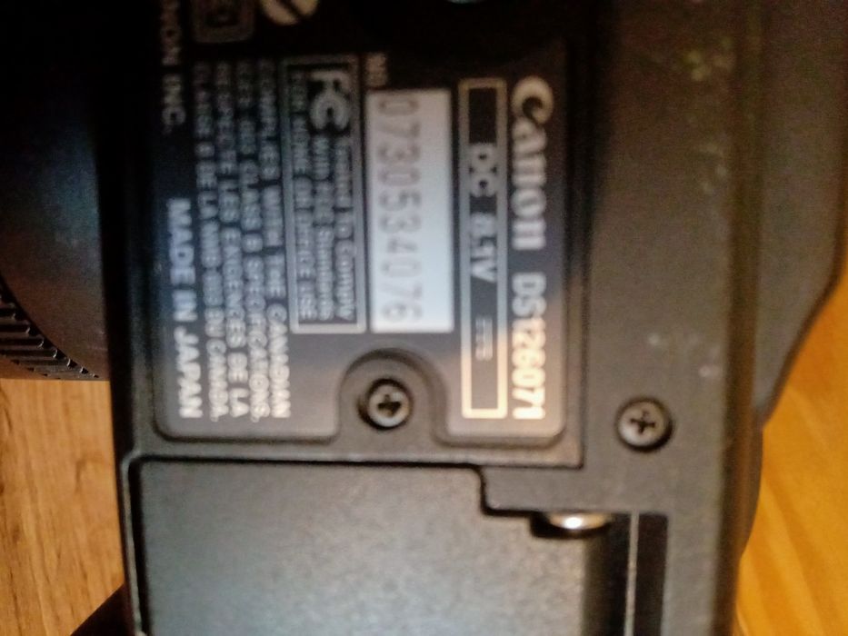 Aparat fotograficzny Canon DS 126071