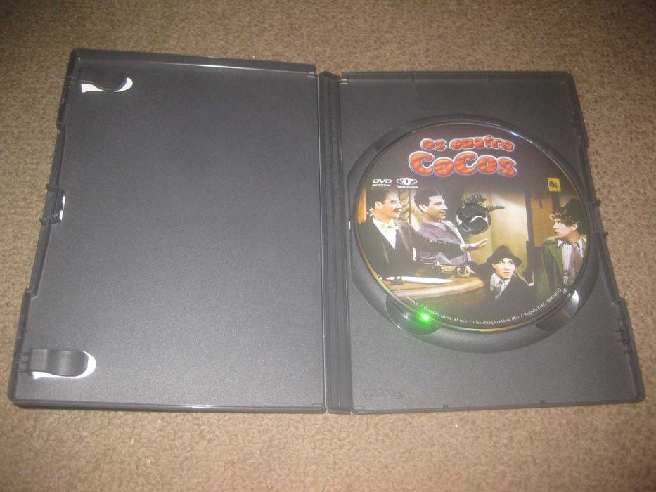 DVD "Os Quatro Cocos" com os Irmãos Marx/Raro!