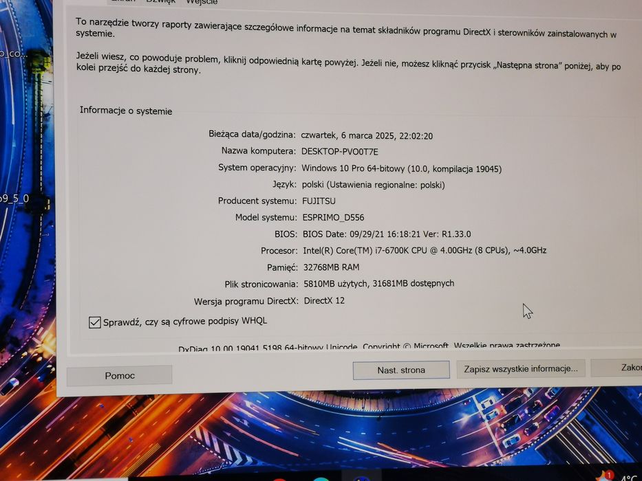 Fujitsu esprimo custom GeForce gtx1050ti 32gb ram i7