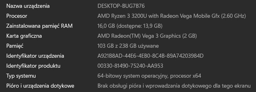 Laptop HP 15,6 Ryzen 3 16gb ram 256gb