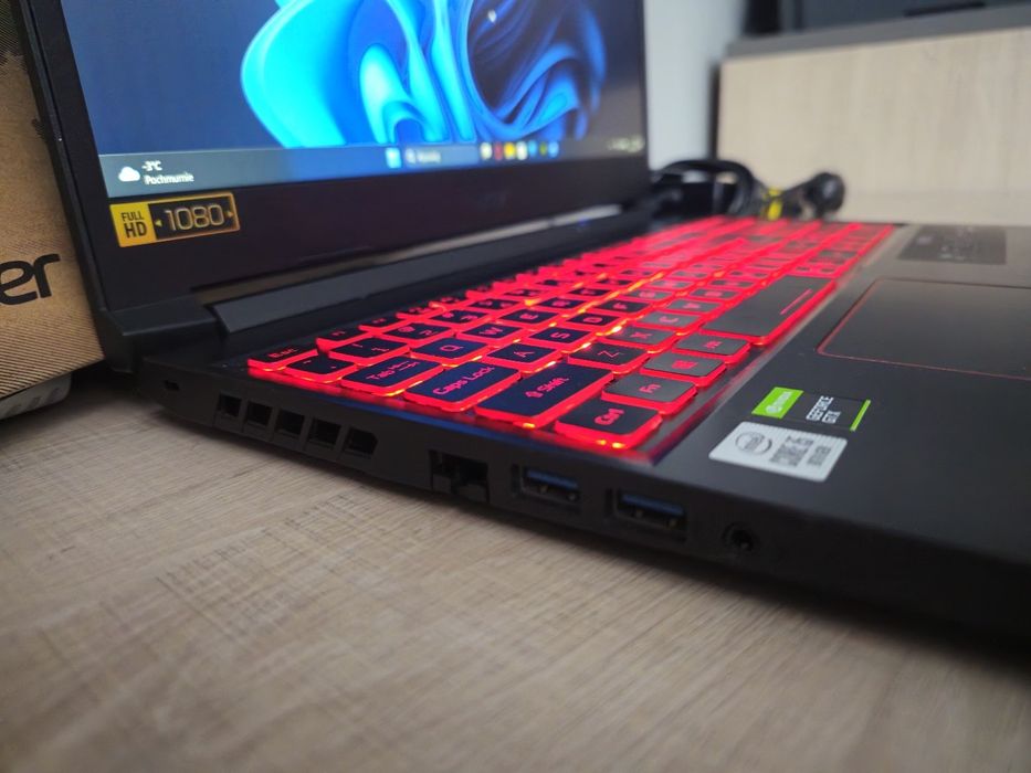 Acer Nitro 5 | Stan IDEALNY | i5-10300H | 16GB RAM | GTX 1650