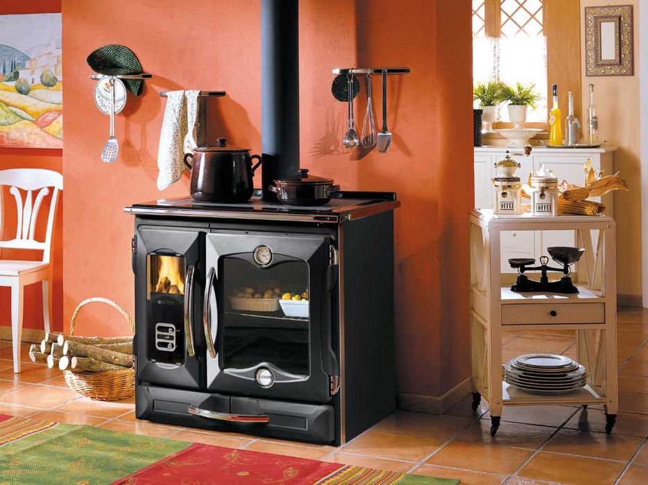 Fogão Lenha Italiano Ferro Fundido