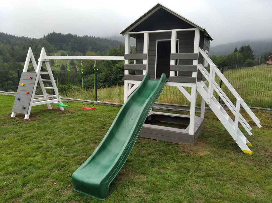 Plac zabaw domek kompletny