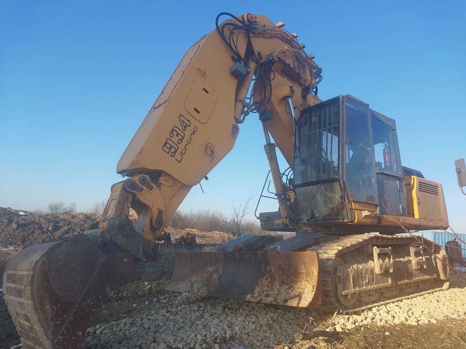 Koparka Tunelowa Gąsienicowa LIEBHERR 934 LITRONIC