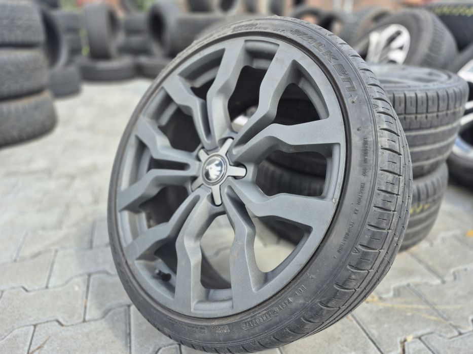 Продаж дисків 8.5J× R19 Skoda,  Audi,  Volkswagen  5×112 з резиною 235/35/19 Falken