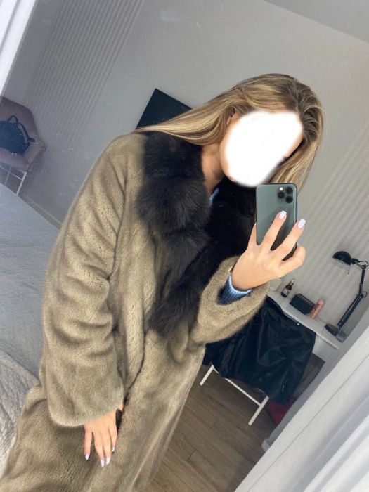 шуба из аукционной норки