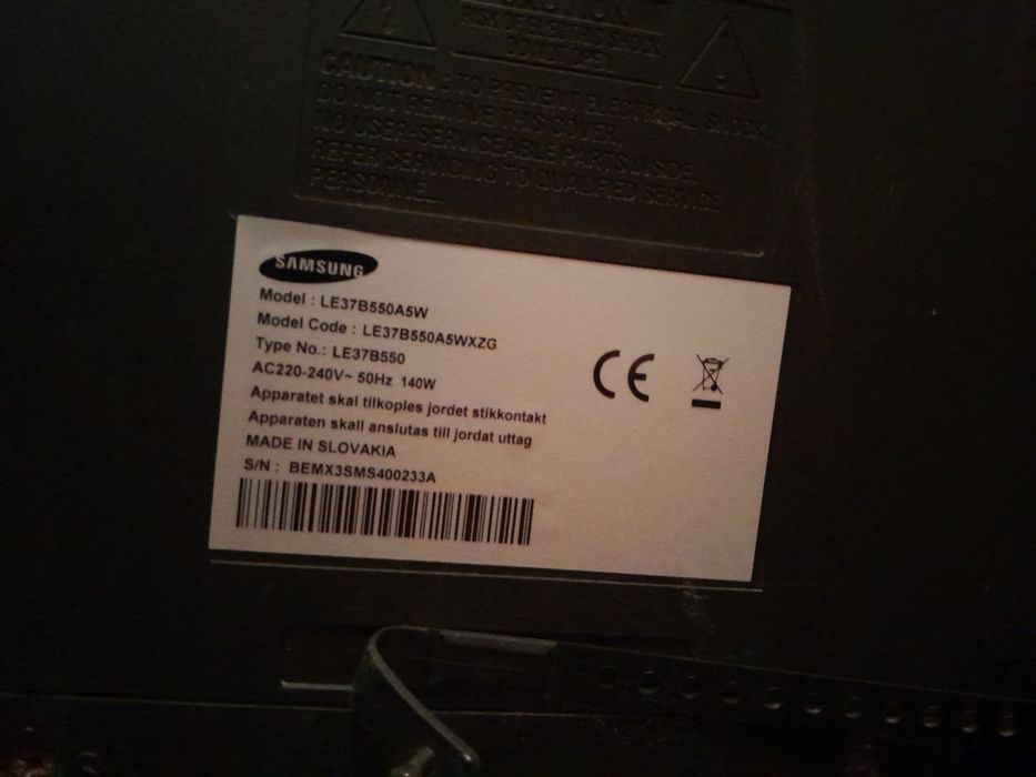 tv samsung 37cali na części