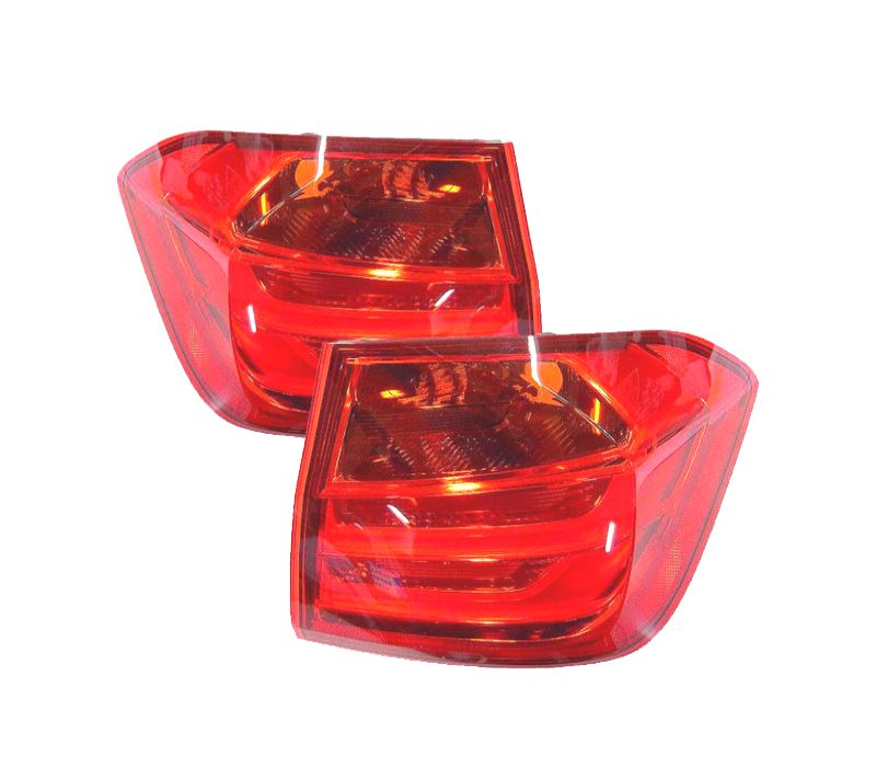 FAROLINS TRASEIROS BMW F30 11-15 LED VERMELHO