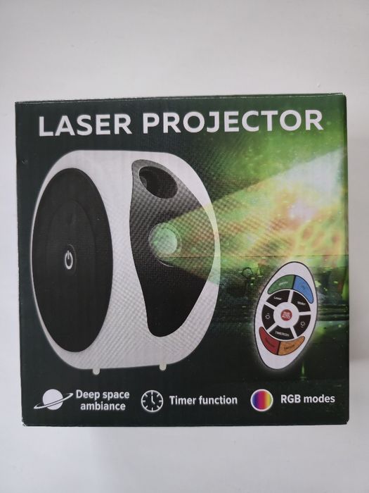 Projektor Gwiazd Laser LED RGB z pilotem