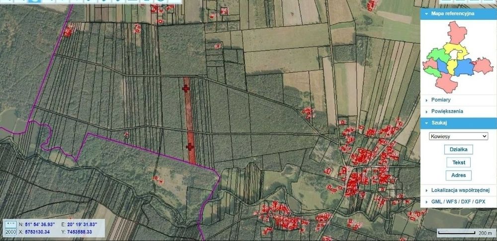 Sprzedam 1,39 ha lasu, 2 działki leśne