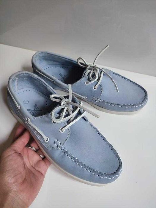 кожаные топсайдеры Crew Clothing Company / 39р