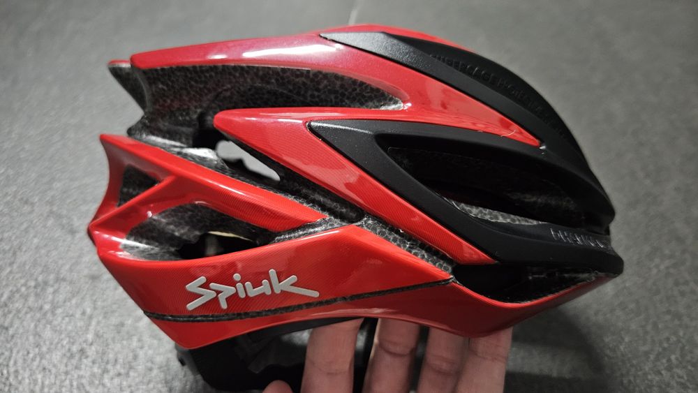 Capacete Spiuk Dharma Edition vermelho Tamanho S-M