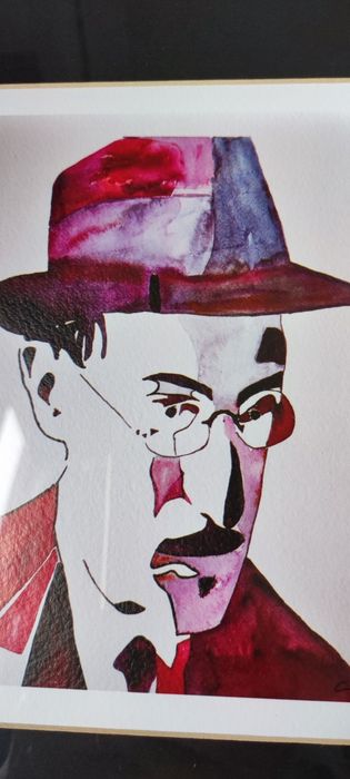 Fernando Pessoa Numbered Screen Print430540094367354882