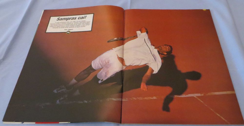 Revista futebol Mundial "Euro 2000" Os melhores, c/ poster Sabry  Novo