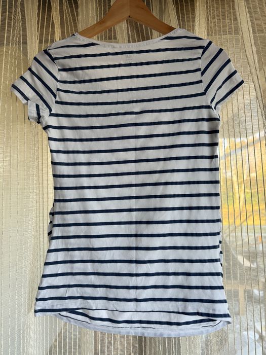 T-shirt, koszulka ciążowa H&M mama, rozmiar M + czarne getry