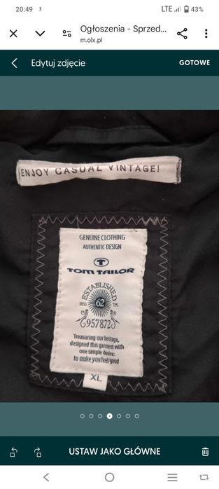 TOM TAILOR kurtka damska XL