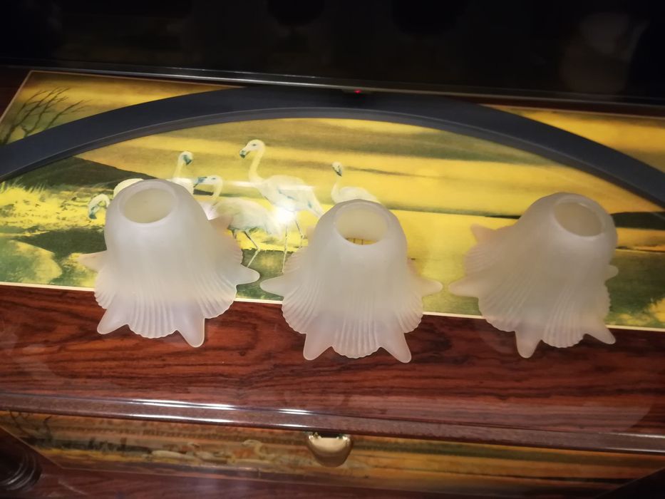 Campânulas de vidro para candeeiro