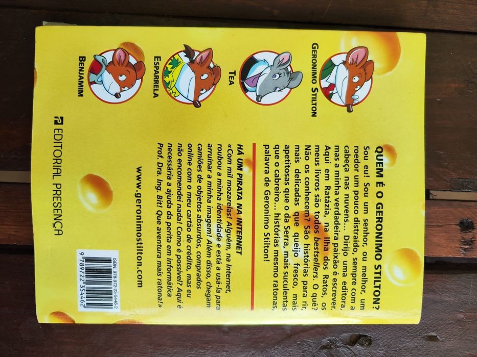 Há um Pirata na Internet, Geronimo Stilton