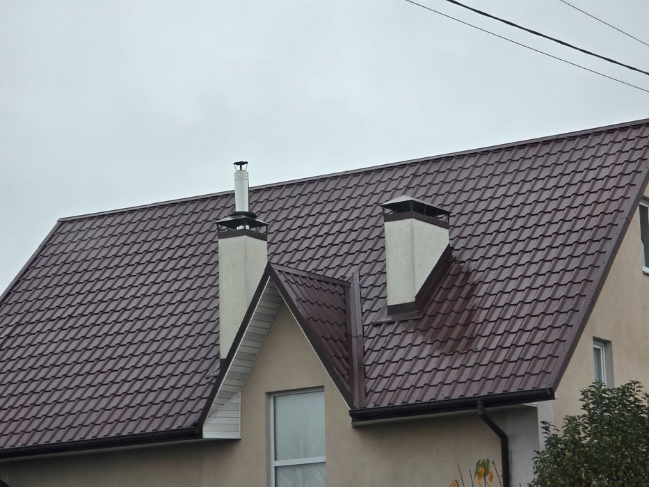 Ремонт даху покрівлі крыши Кровельніе работи Покрівельник Макарів обл.