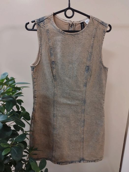 Sukienka jeansowa z efektem Vintage WashNOWA