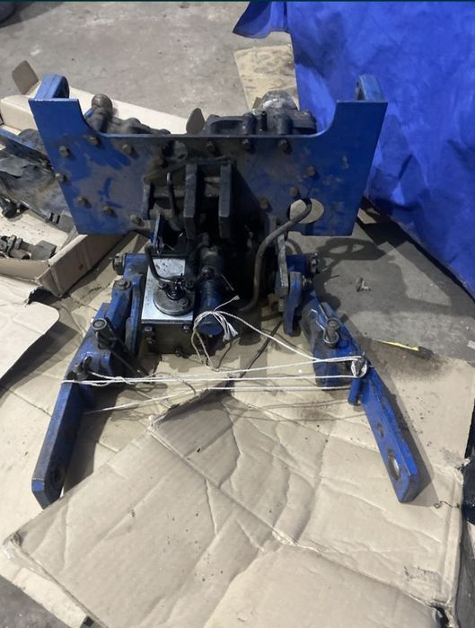 Гидравлическая навеска на ЗИМ 350 - самодельный  минитрактор