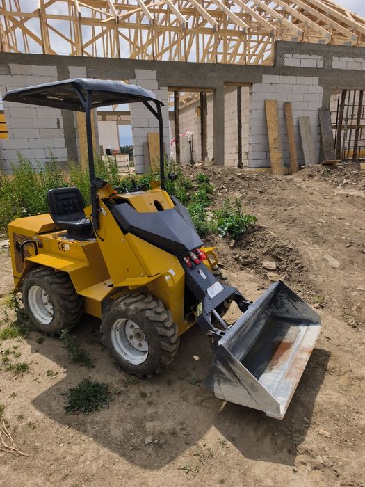 Mini ładowarka Skid Steer Loader - 1Ton - silnik diesel Koop