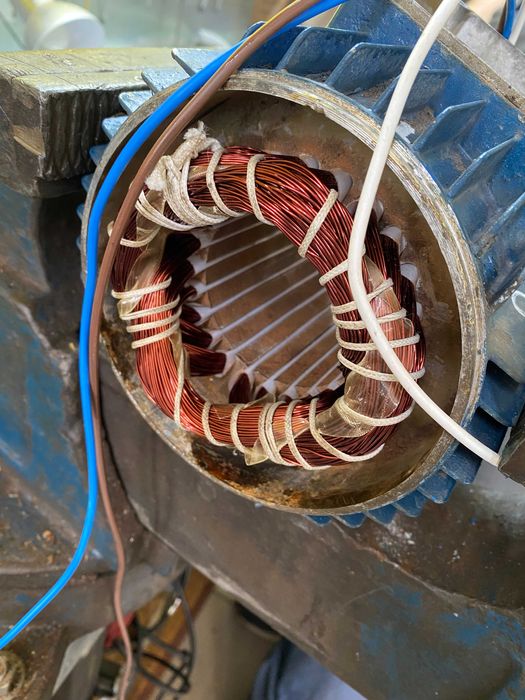 Термінова перемотка всіх видів двигунів 220V,380V.