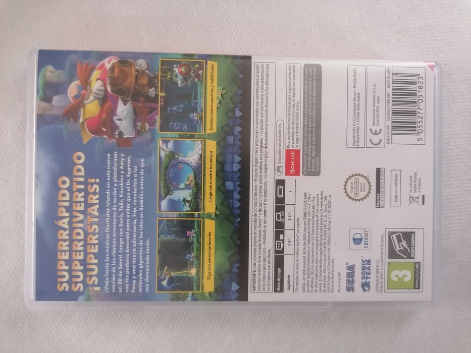 Sonic superstars - switch perfeito