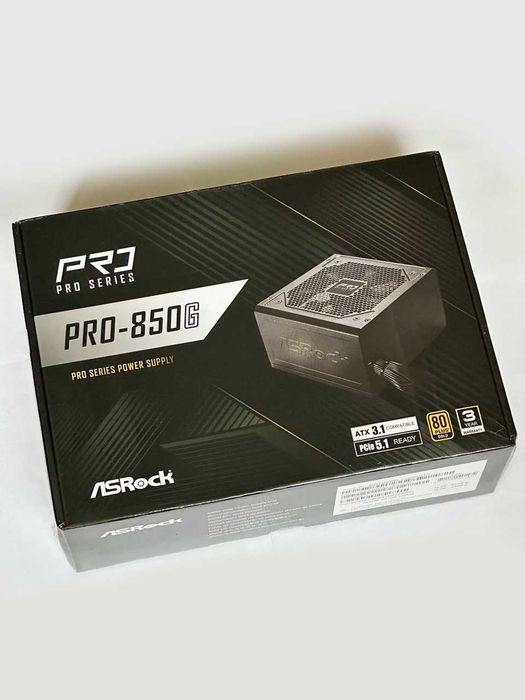 Блок живлення ASRock PRO-850G 850W (80+ Gold)