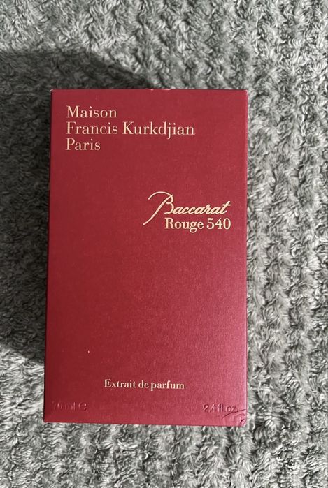 Perfumy baccarat rouge 540
