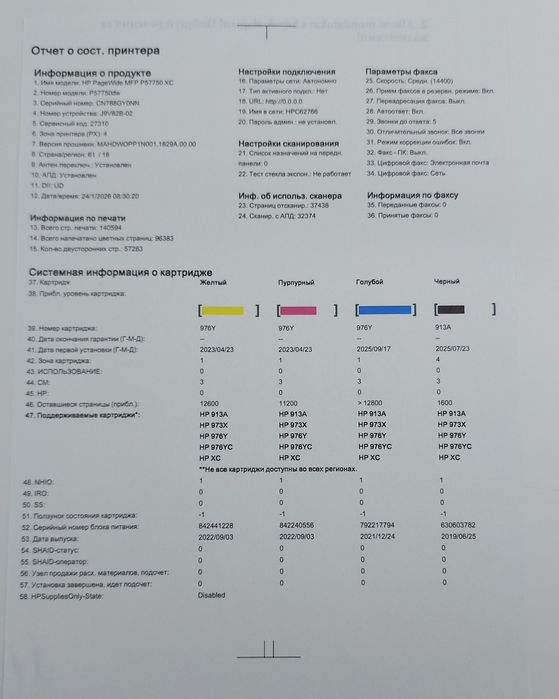 HP PageWide P57750dw