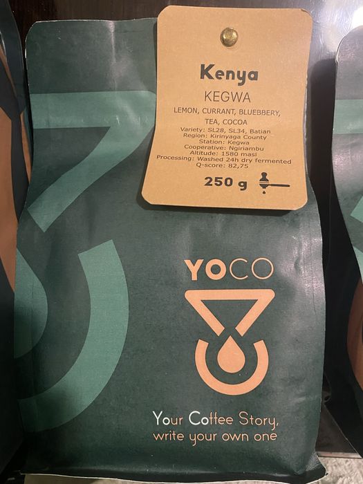 Кофе в зернах  (1 кг /  250 гр ).