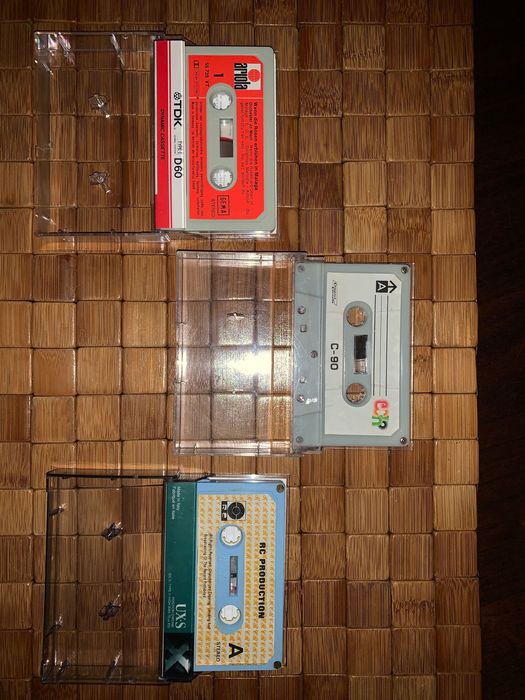7 x kaseta magnetofonowa , maxell, BASF, 90 min, idealne - top