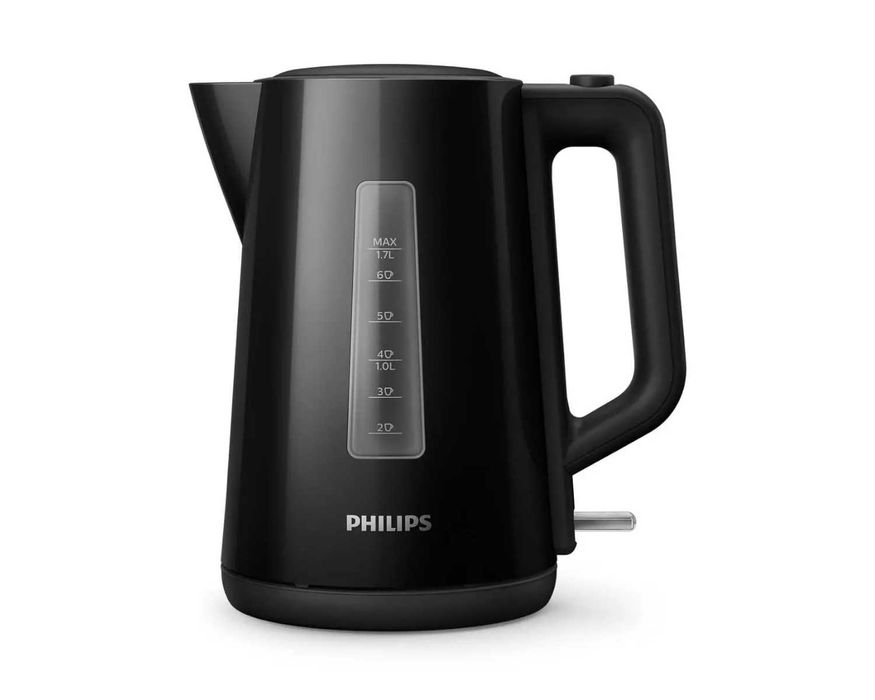 NOWY Czajnik Elektryczny 2200W 1.7L Czarny Lampka FILTR ANTYOSADOWY