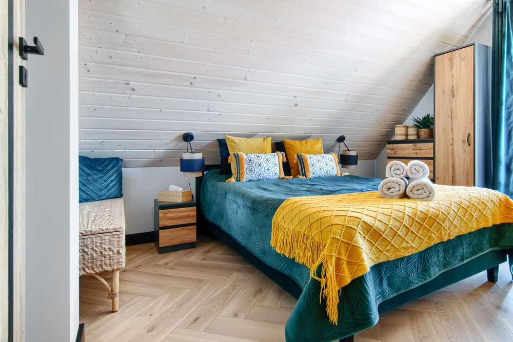 Całoroczny Domek Boho nad jeziorem, jacuzzi, Lubniewice