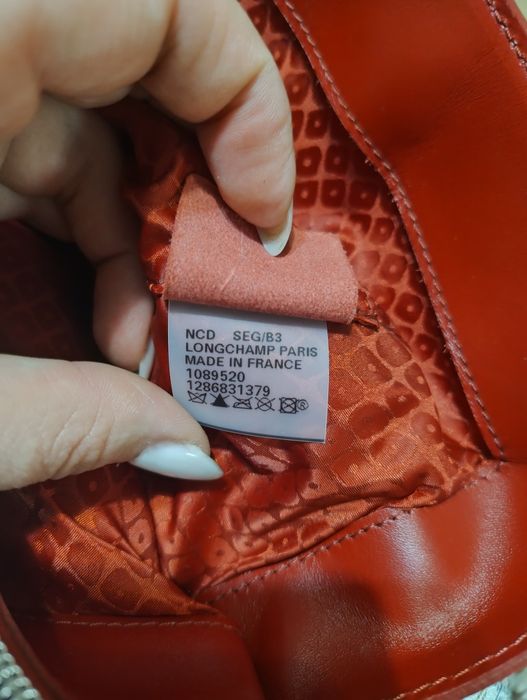 Шкіряна сумка LONGCHAMR