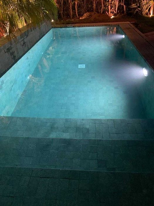 piscinas em pedra basalto verde hijau