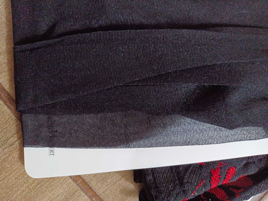 Pończochy samonośne czarne - L/XL