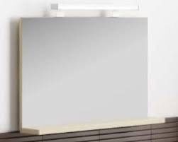 Lustro łazienkowe 120 x 63 cm Aquaform Ancona legno ciemne