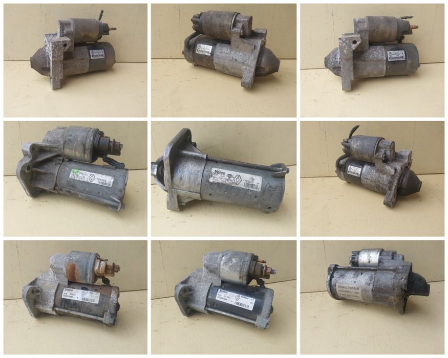 Стартер,Стартери 1.5dci K9K Renault Euro 3,4,5 Bosch,Valeo,Mitsubishi