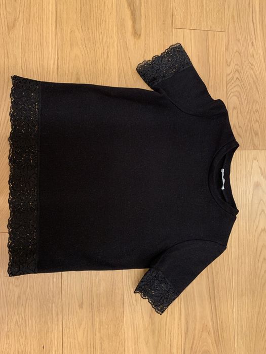 Sweter z koronką Zara Roz.S