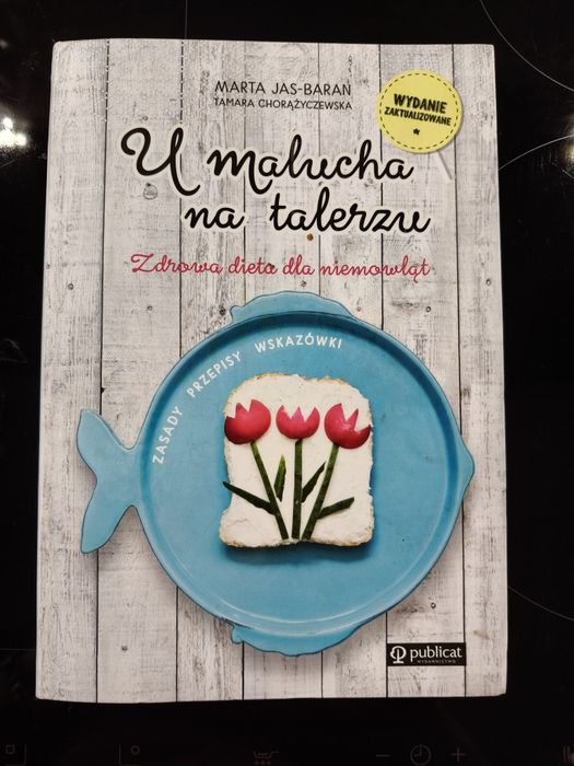 Książka u malucha na talerzu