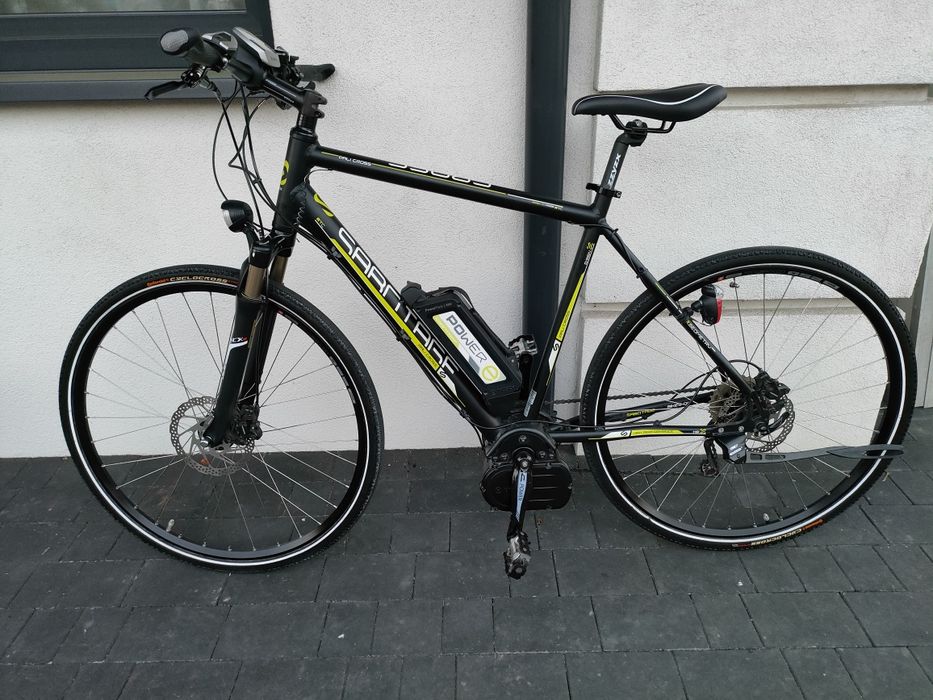 Rower elektryczny silnik Bosch Cross mały przebieg 28 cali