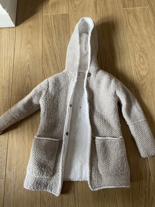 Kurtka, sztuczny baranek 122 cm , Zara