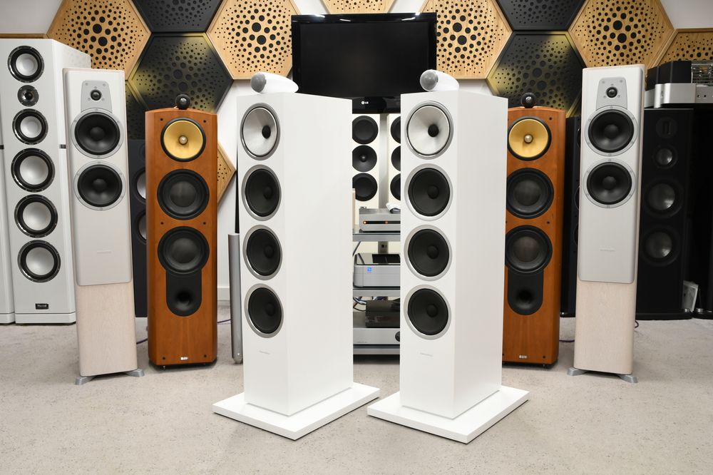kolumny podłogowe stereo B&W Bowers&Wilkins 702 S2  Myślenice zamiana